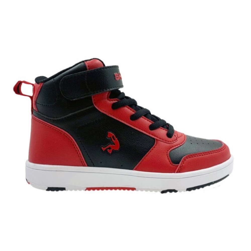 Shaq Red and Black Sneakers